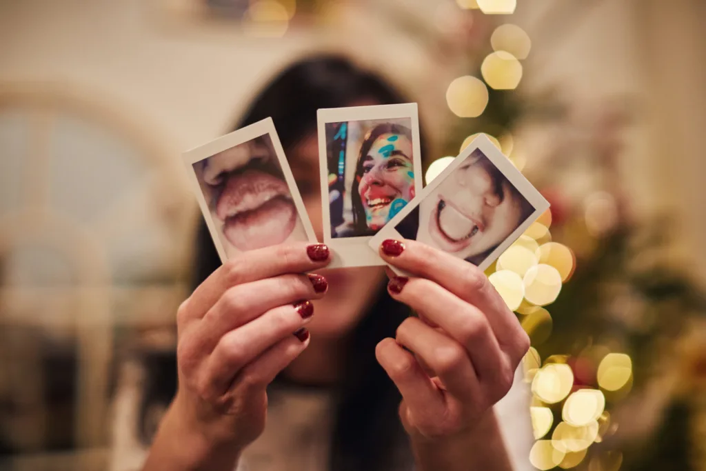 enfeites de natal com foto